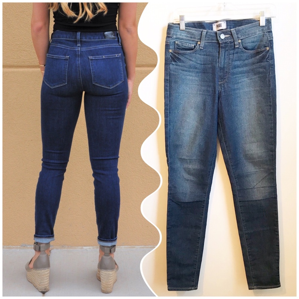 Paige Hoxton Ultra Skinny Stretchy Jeans Size 28
